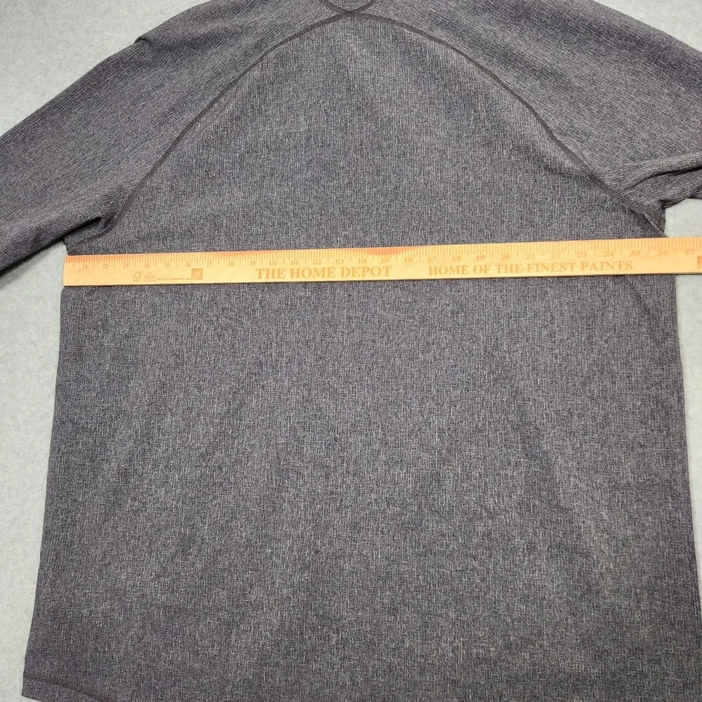 Adidas Shirt Mens XXL Gray Carbon Adicross Autres Performance Vented Stretch